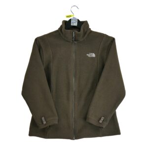 Veste polaires enfant manches longues marron The North Face Col Montant QWE1156