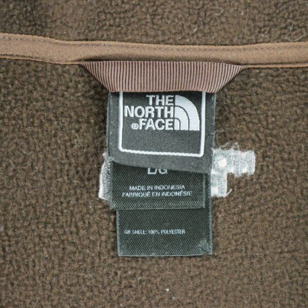Veste polaires enfant manches longues marron The North Face Col Montant QWE1156