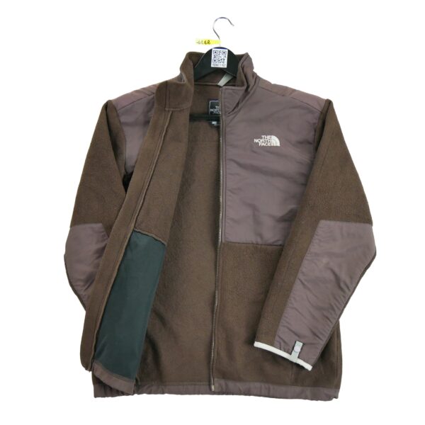 Veste polaires enfant manches longues marron The North Face Col Montant QWE1162