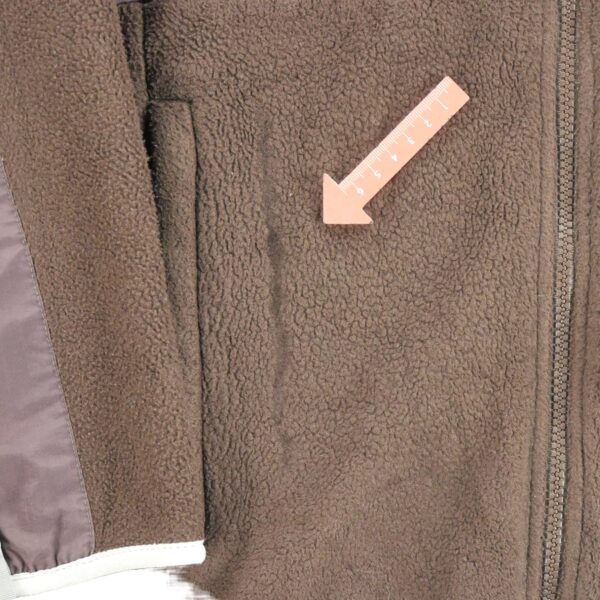 Veste polaires enfant manches longues marron The North Face Col Montant QWE1162