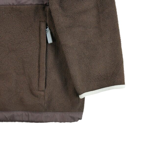 Veste polaires enfant manches longues marron The North Face Col Montant QWE1162