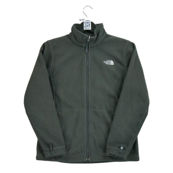 Veste polaires enfant manches longues noir The North Face Col Montant QWE3647