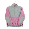 Veste polaires enfant manches longues rose The North Face Col Montant