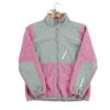 Veste polaires enfant manches longues rose The North Face Col Montant