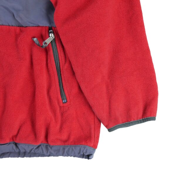Veste polaires enfant manches longues rouge The North Face Col Montant QWE3133