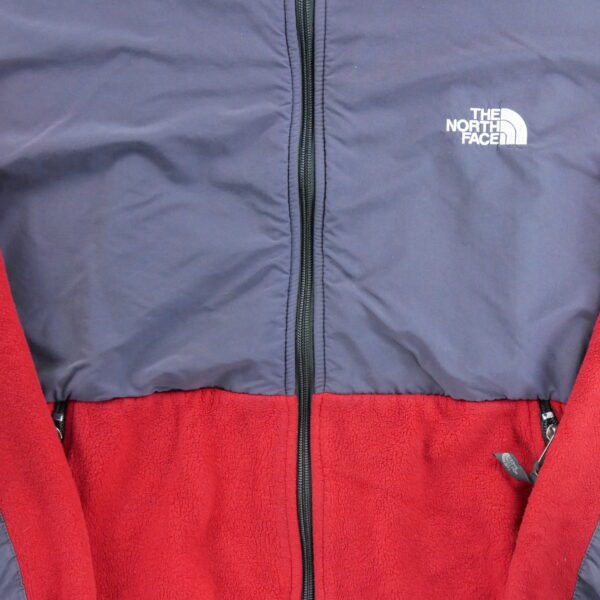Veste polaires enfant manches longues rouge The North Face Col Montant QWE3133
