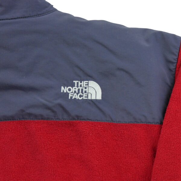 Veste polaires enfant manches longues rouge The North Face Col Montant QWE3133