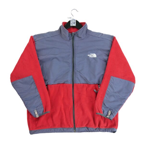 Veste polaires enfant manches longues rouge The North Face Col Montant QWE3133