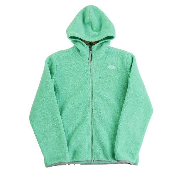 Veste polaires enfant manches longues vert The North Face Col Montant