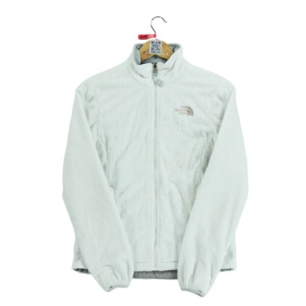 Veste polaires femme manches longues blanc The North Face Col Montant
