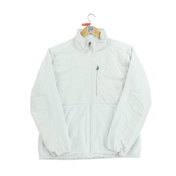 Veste polaires femme manches longues blanc The North Face Col Montant
