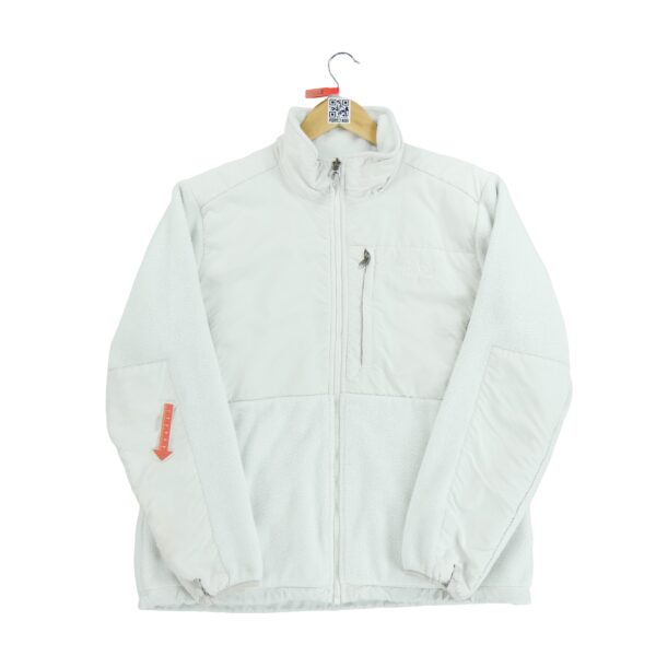 Veste polaires femme manches longues blanc The North Face Col Montant