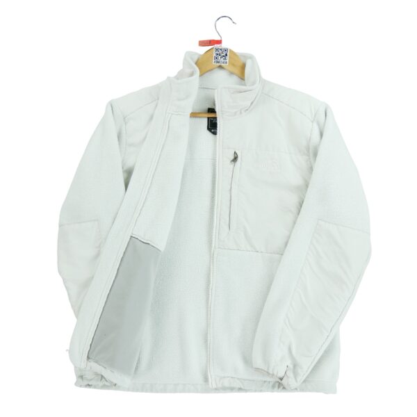 Veste polaires femme manches longues blanc The North Face Col Montant