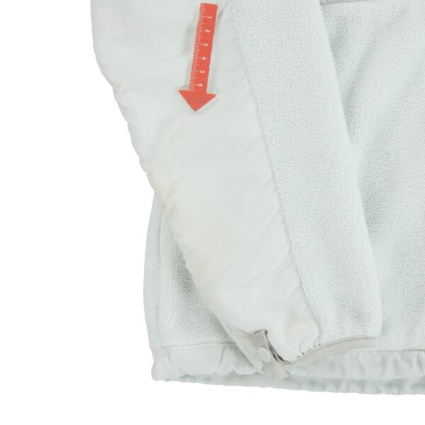 Veste polaires femme manches longues blanc The North Face Col Montant