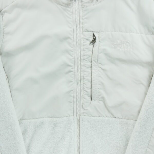 Veste polaires femme manches longues blanc The North Face Col Montant