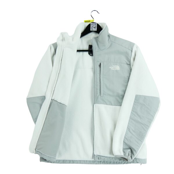 Veste polaires femme manches longues blanc The North Face Col Montant QWE1163