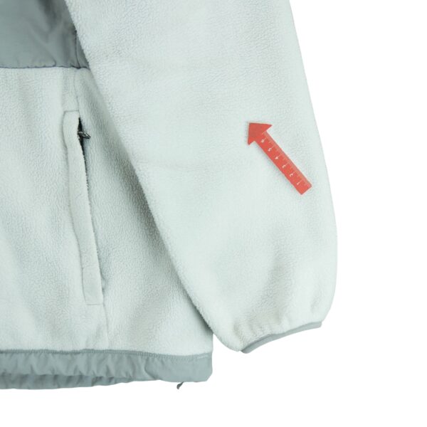 Veste polaires femme manches longues blanc The North Face Col Montant QWE1163