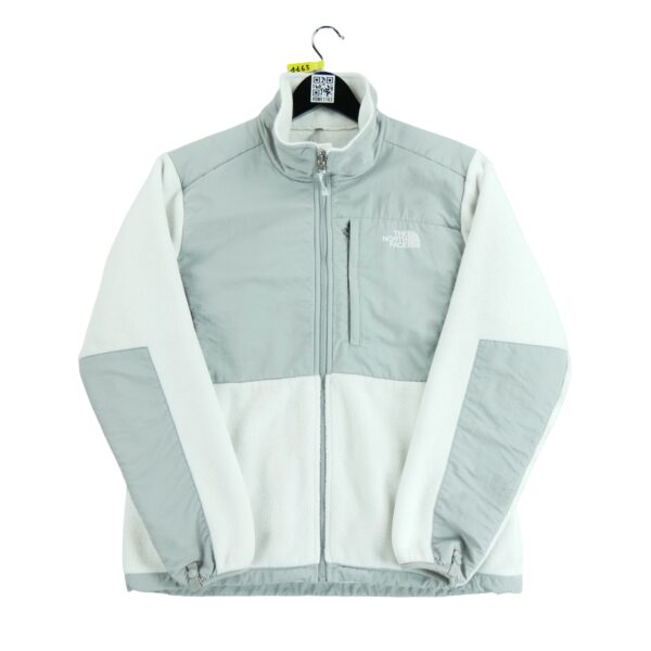 Veste polaires femme manches longues blanc The North Face Col Montant QWE1163
