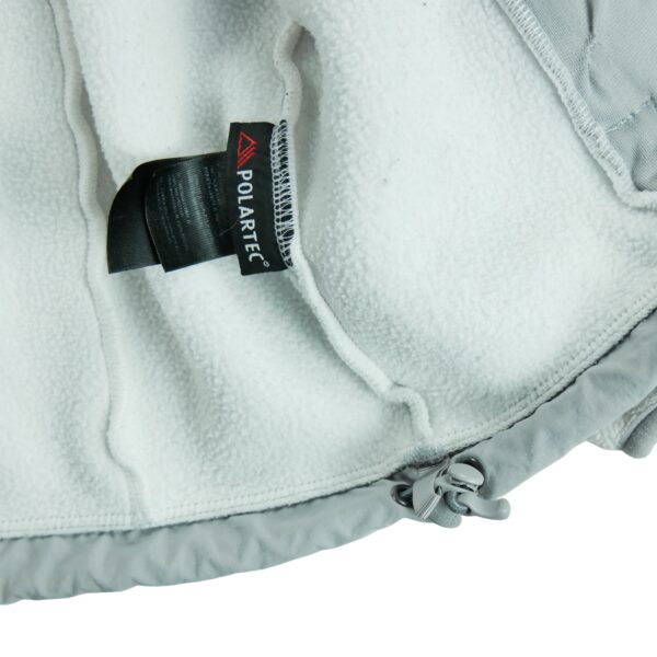 Veste polaires femme manches longues blanc The North Face Col Montant QWE1163