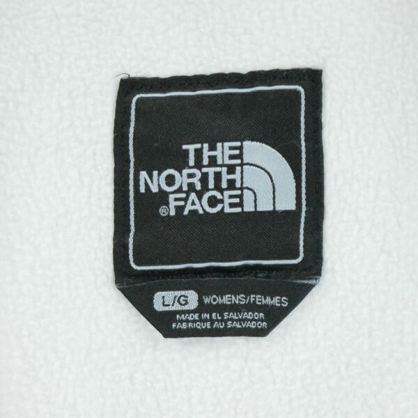 Veste polaires femme manches longues blanc The North Face Col Montant QWE1163