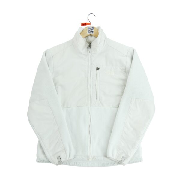 Veste polaires femme manches longues blanc The North Face Col Montant QWE2142