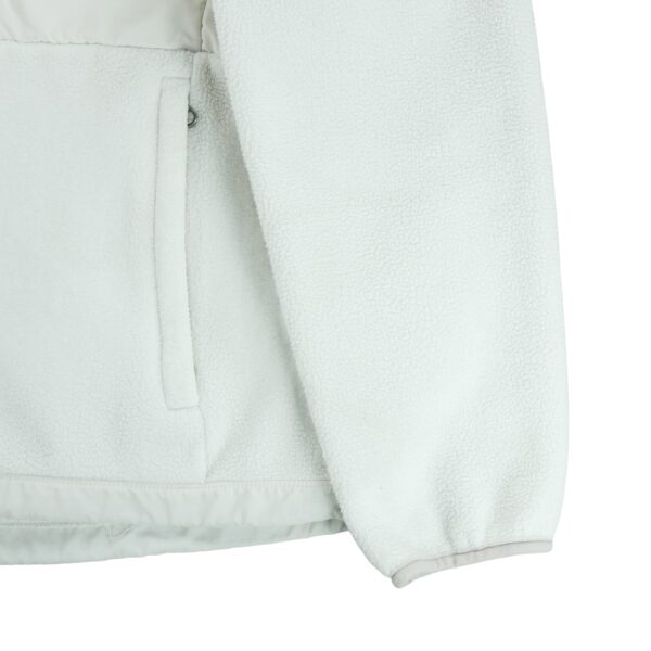 Veste polaires femme manches longues blanc The North Face Col Montant QWE2142