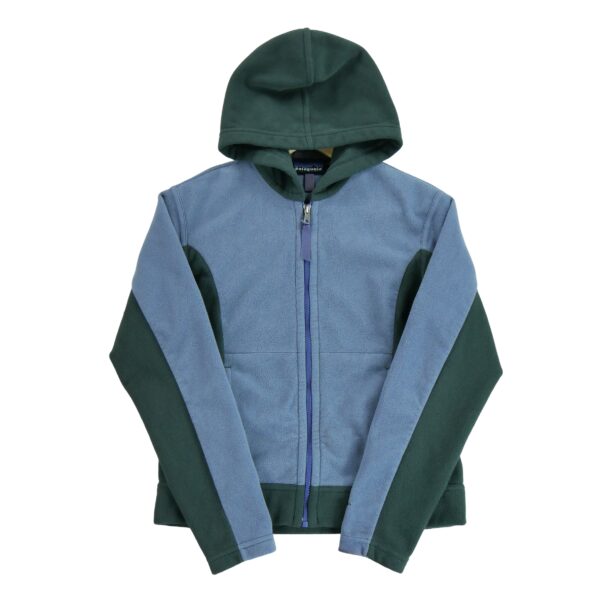 Veste polaires femme manches longues bleu Patagonia Col Montant