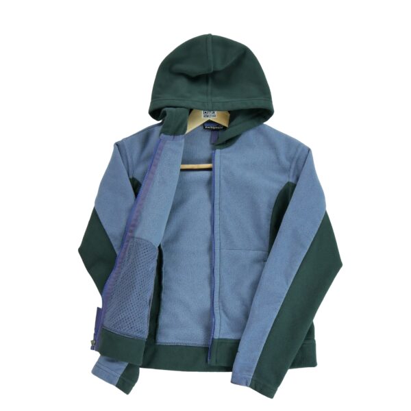 Veste polaires femme manches longues bleu Patagonia Col Montant