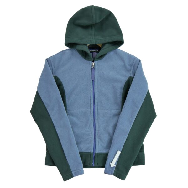 Veste polaires femme manches longues bleu Patagonia Col Montant