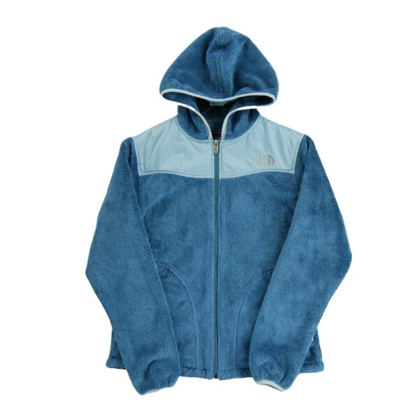 Veste polaires femme manches longues bleu The North Face Col Rond