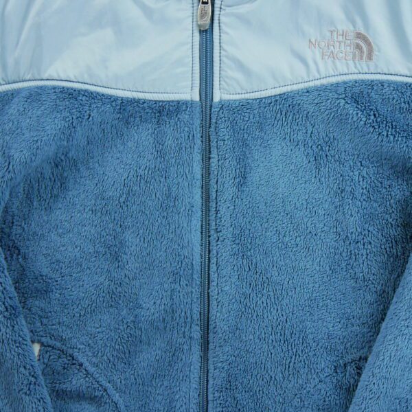 Veste polaires femme manches longues bleu The North Face Col Rond