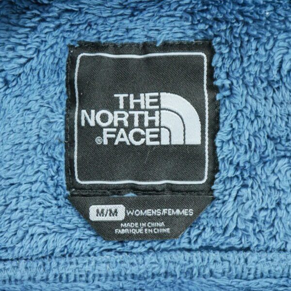 Veste polaires femme manches longues bleu The North Face Col Rond