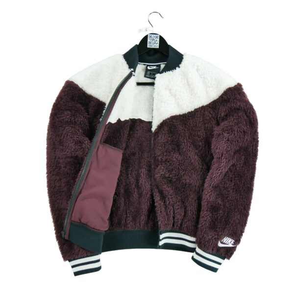 Veste polaires femme manches longues bordeaux Reebok Col Rond
