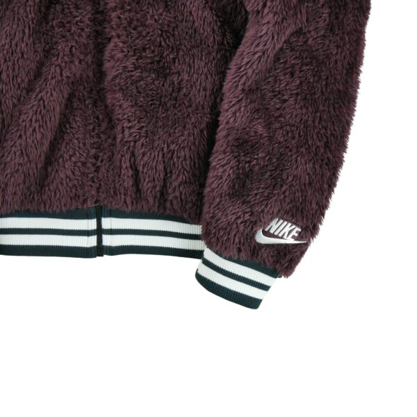 Veste polaires femme manches longues bordeaux Reebok Col Rond