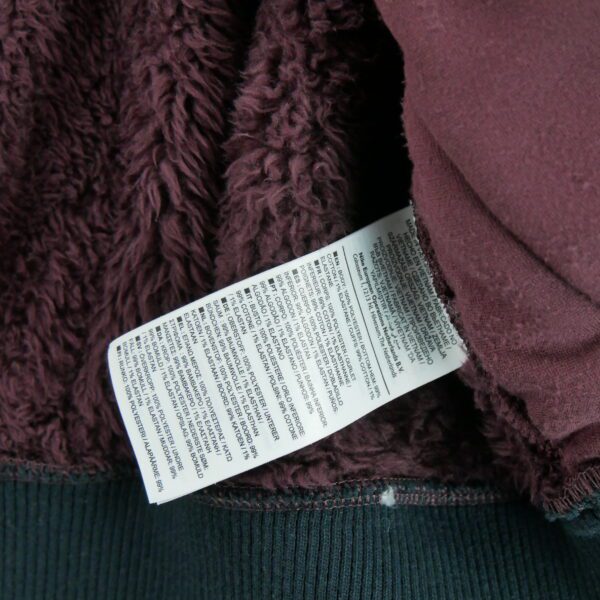 Veste polaires femme manches longues bordeaux Reebok Col Rond