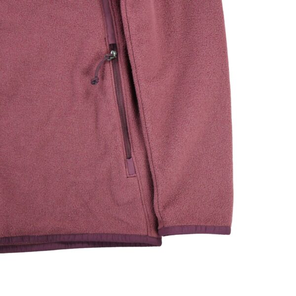 Veste polaires femme manches longues bordeaux The North Face Col Montant
