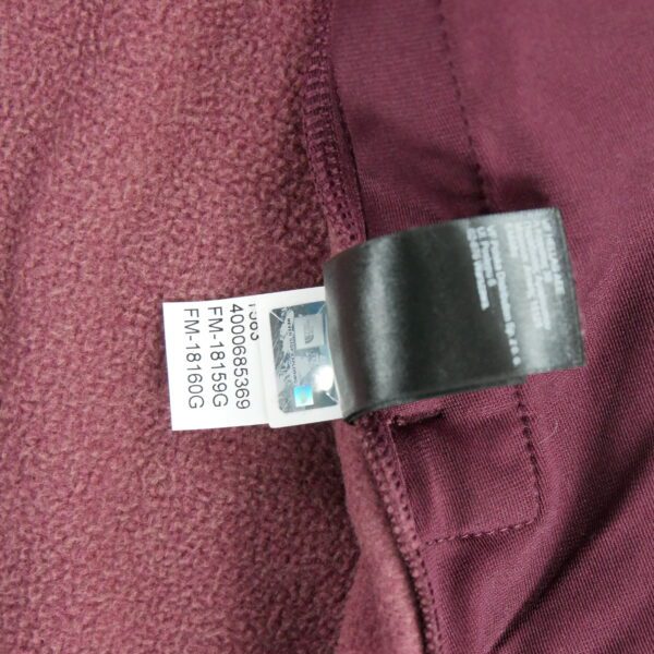 Veste polaires femme manches longues bordeaux The North Face Col Montant