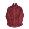 Veste polaires femme manches longues bordeaux The North Face Col Montant QWE3307