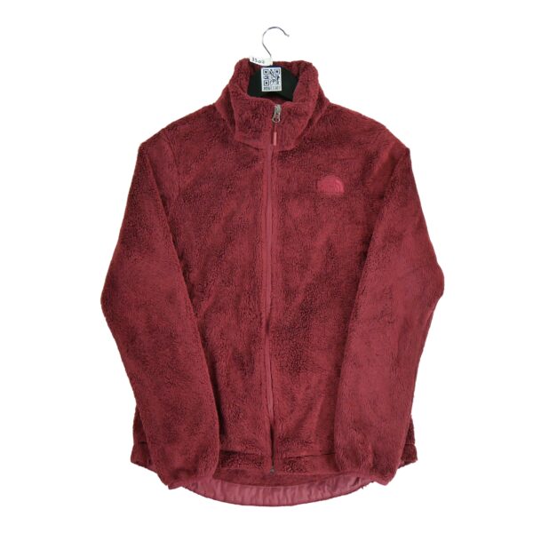 Veste polaires femme manches longues bordeaux The North Face Col Montant QWE3307