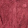 Veste polaires femme manches longues bordeaux The North Face Col Montant QWE3307