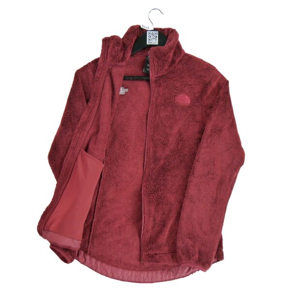 Veste polaires femme manches longues bordeaux The North Face Col Montant QWE3307