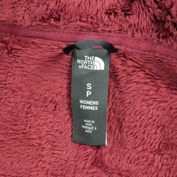 Veste polaires femme manches longues bordeaux The North Face Col Montant QWE3307