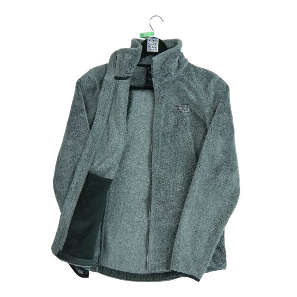 Veste polaires femme manches longues gris The North Face Col Montant