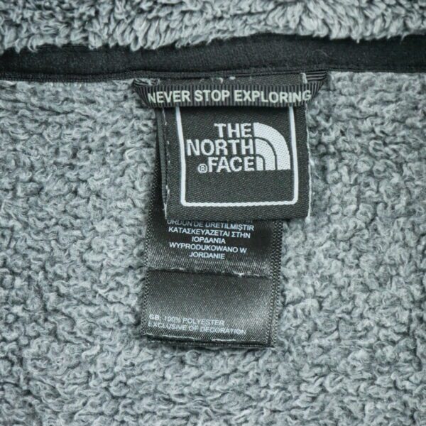 Veste polaires femme manches longues gris The North Face Col Montant