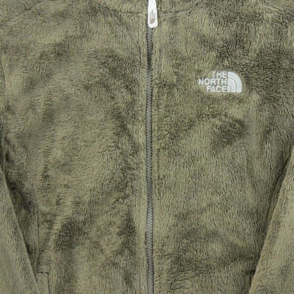 Veste polaires femme manches longues kaki The North Face Col Montant