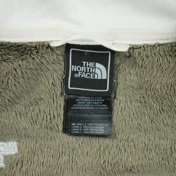 Veste polaires femme manches longues kaki The North Face Col Montant