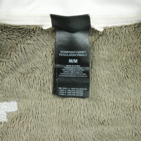 Veste polaires femme manches longues kaki The North Face Col Montant