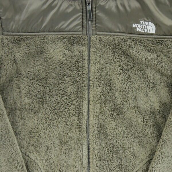 Veste polaires femme manches longues kaki The North Face Col Rond