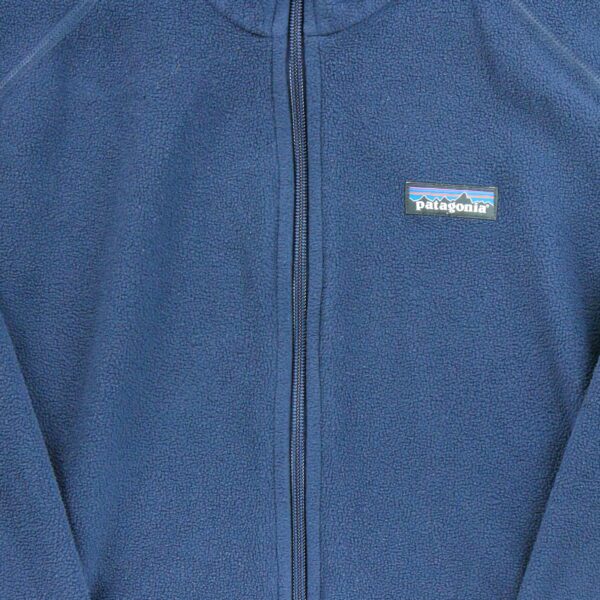 Veste polaires femme manches longues marine Patagonia Col Montant