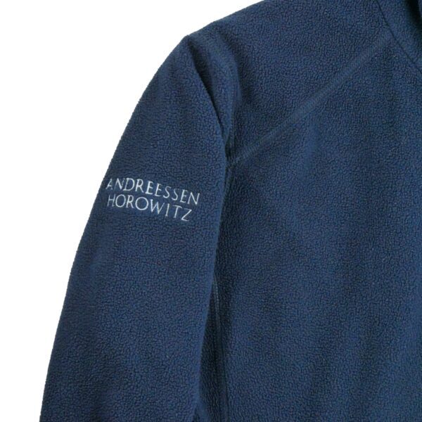 Veste polaires femme manches longues marine Patagonia Col Montant